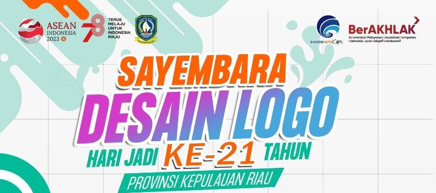 Sambut Hari Jadi ke-21 Provinsi Kepri, Diskominfo Gelar Lomba Desain Logo, Info Selengkapnya di Sini